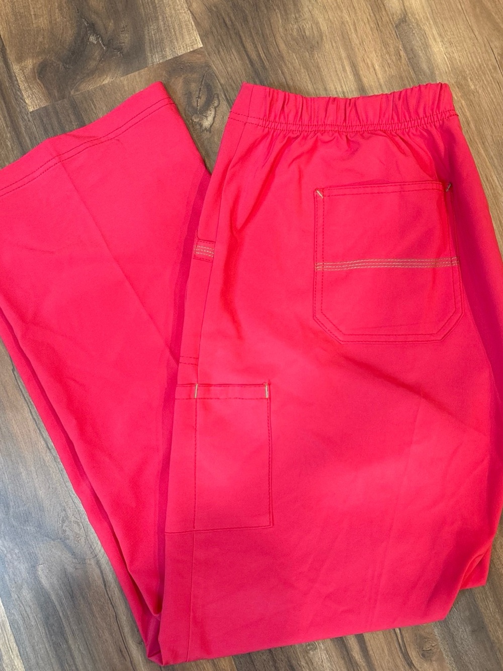 Hot Pink Carhartt Scrub Bottoms - Large